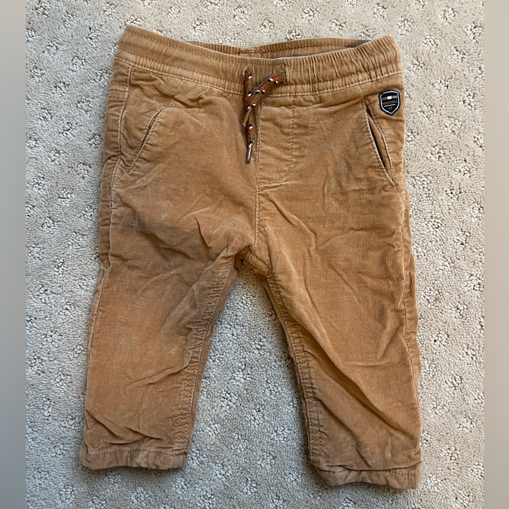 Mayoral Corduroy Lined Pants - brown, 6 months